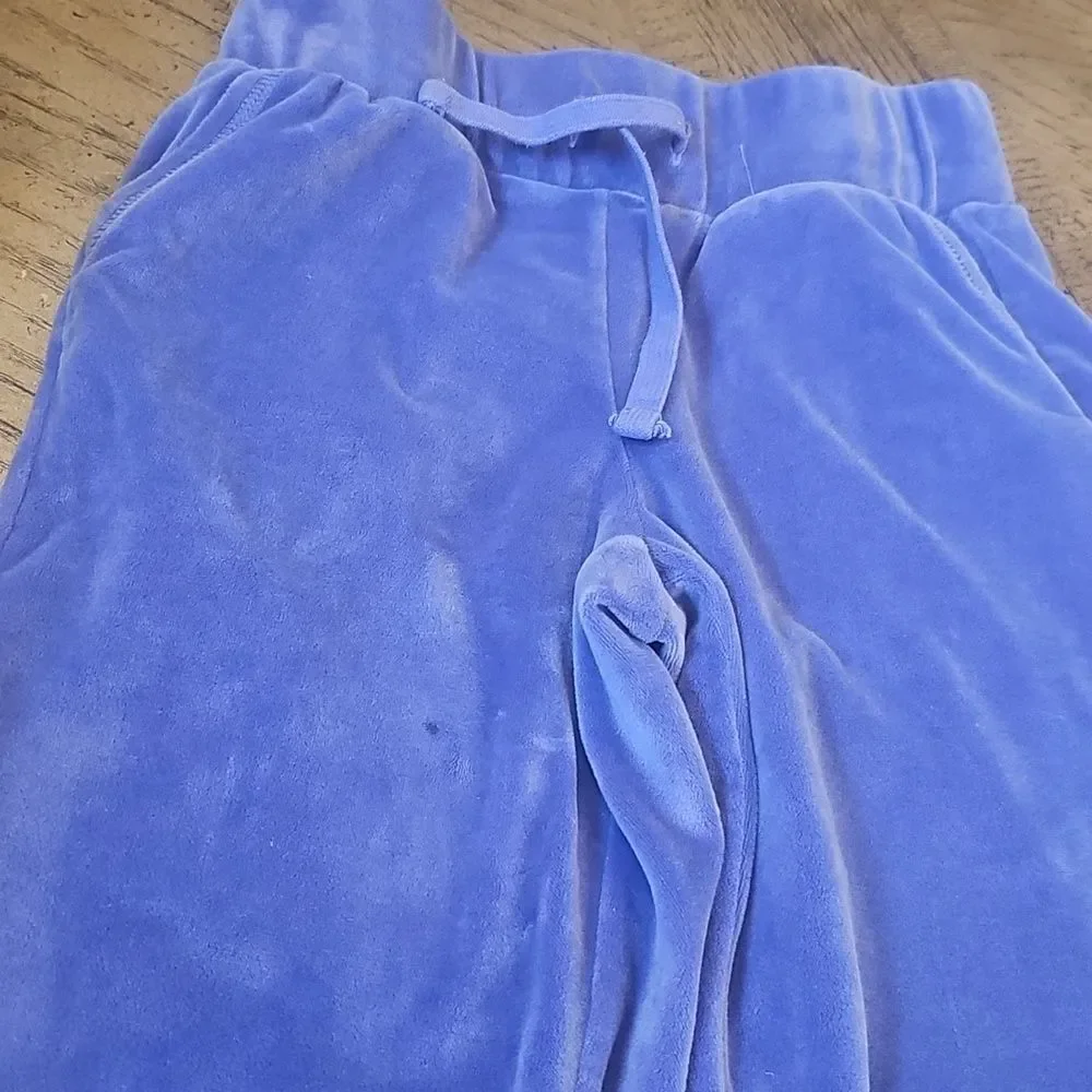 Yogalicious Purple Velour Jogging Set Size 5/6